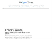 Tablet Screenshot of observercyprus.com